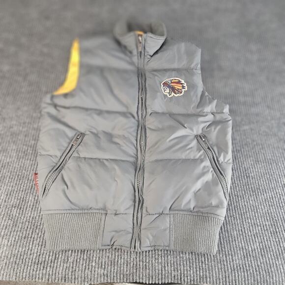 American Classic Club Puffer Vest Mens Small Sleeveless California Patch - Picture 1 of 15